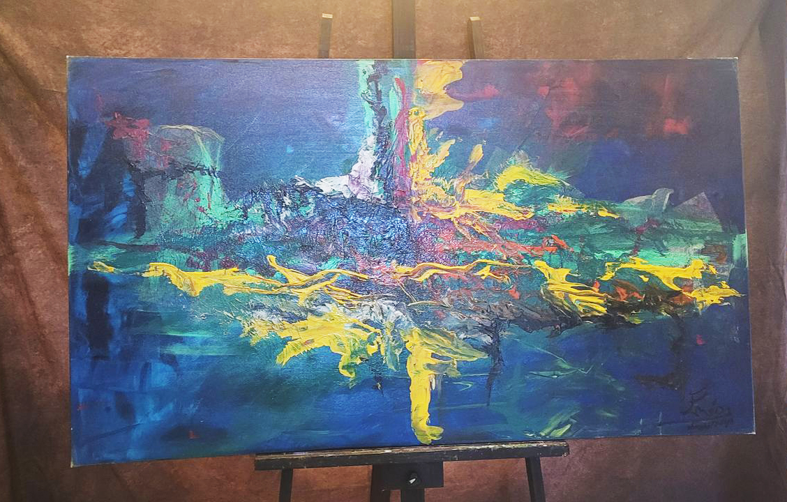 Abstrato Paper — obra original de Enéas Lourenço