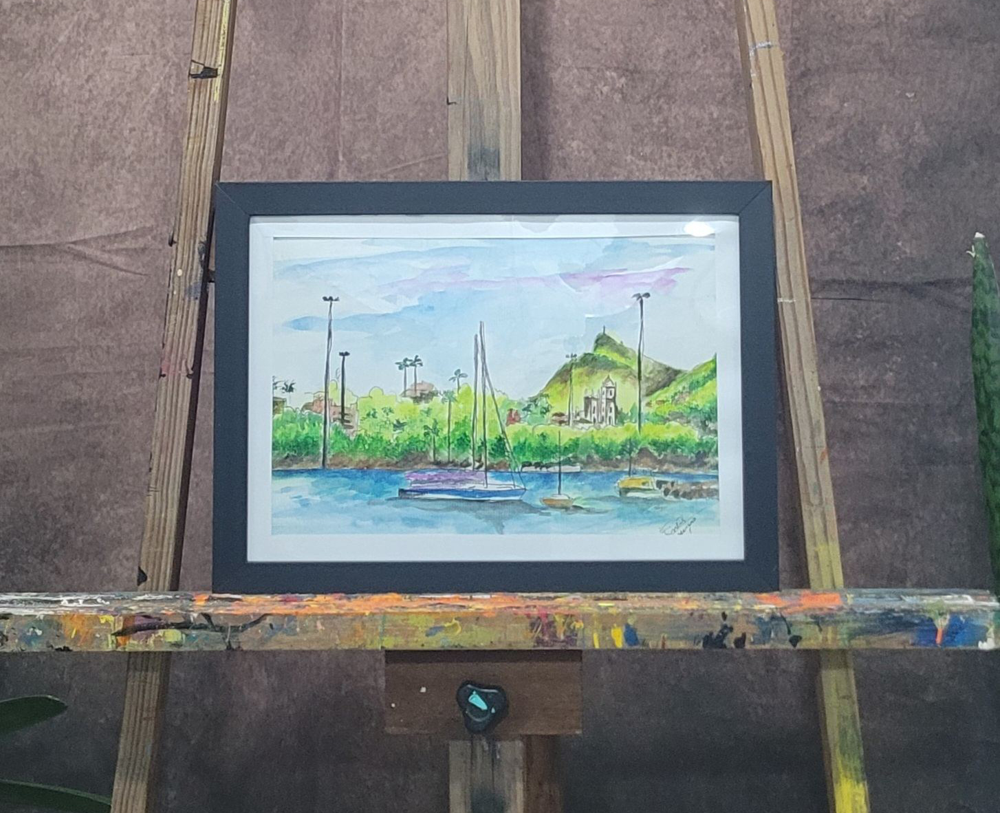 Aquarela 11 — obra original de Enéas Lourenço