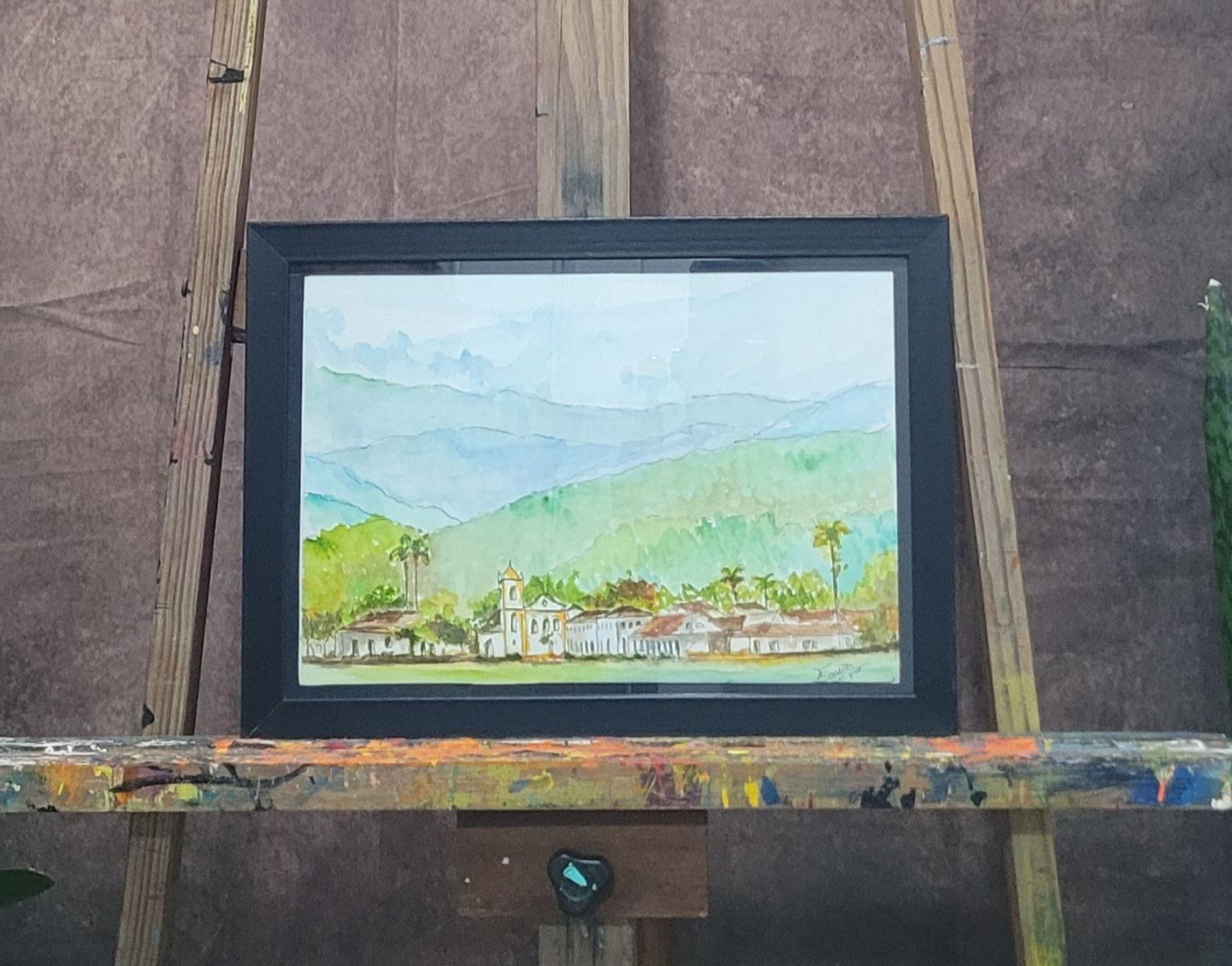 Aquarela 14 — obra original de Enéas Lourenço