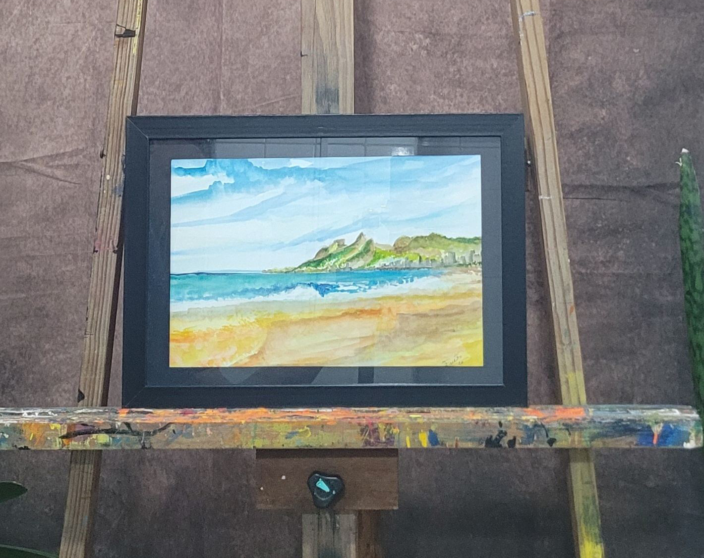 Aquarela 15 — obra original de Enéas Lourenço