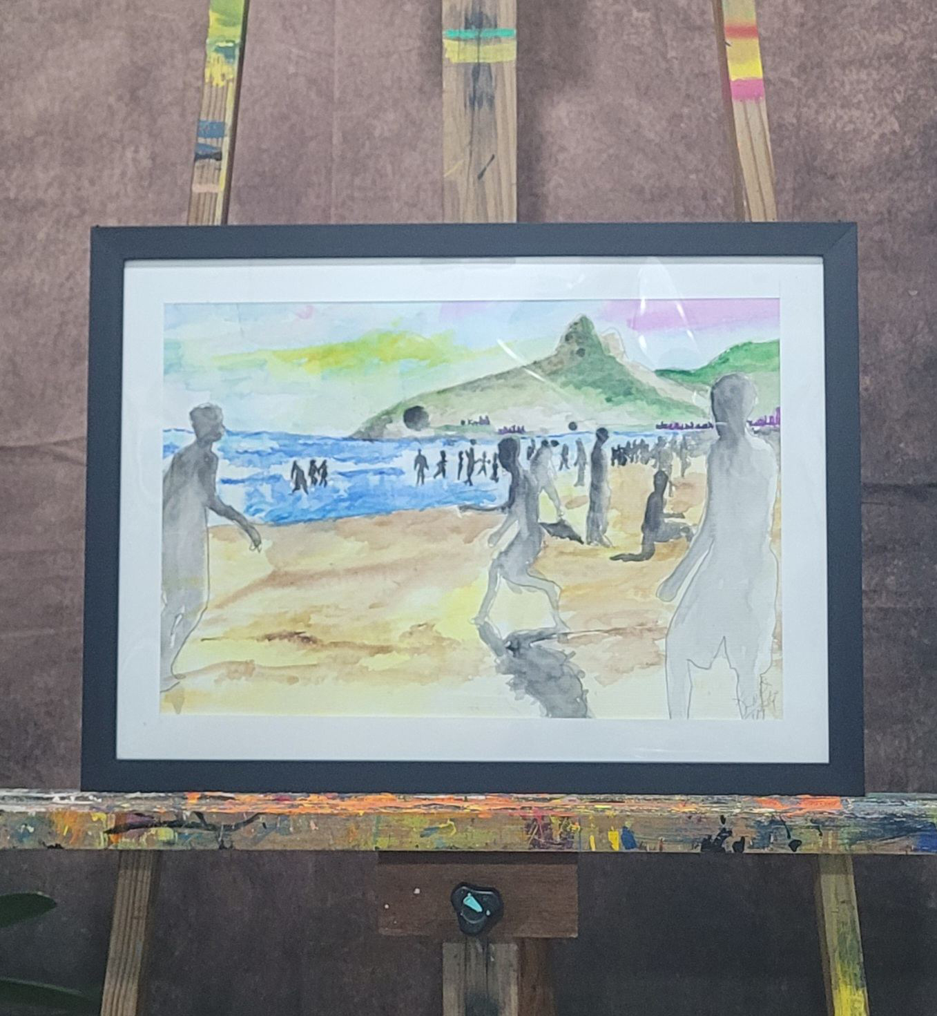 Aquarela 3 — obra original de Enéas Lourenço