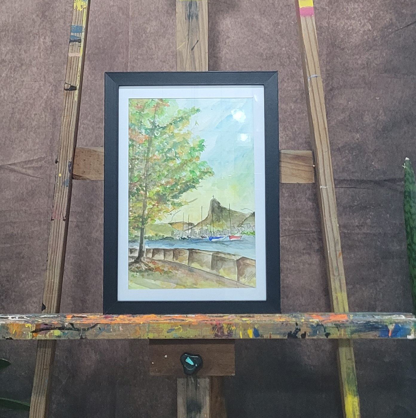Aquarela 8 — obra original de Enéas Lourenço