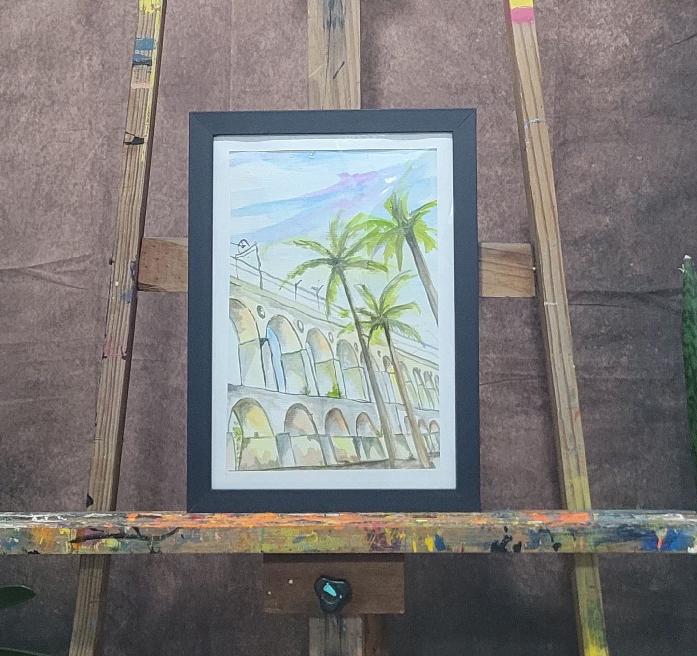 Aquarela 9 — obra original de Enéas Lourenço
