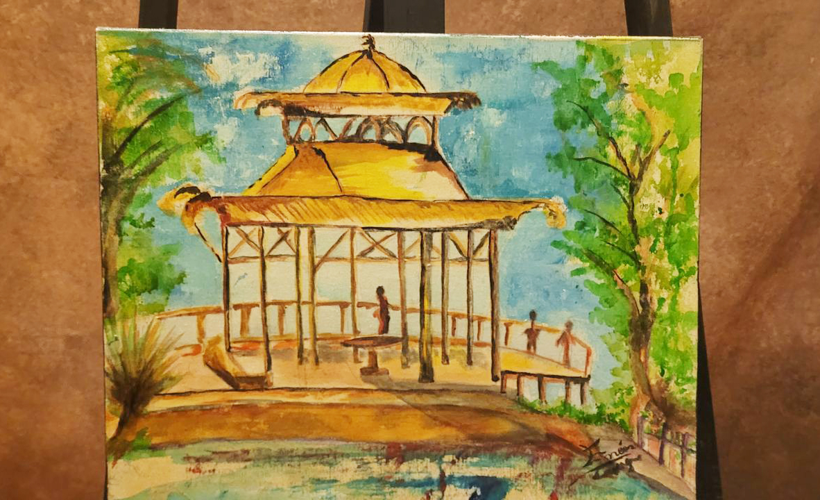 Vista Chinesa — obra original de Enéas Lourenço