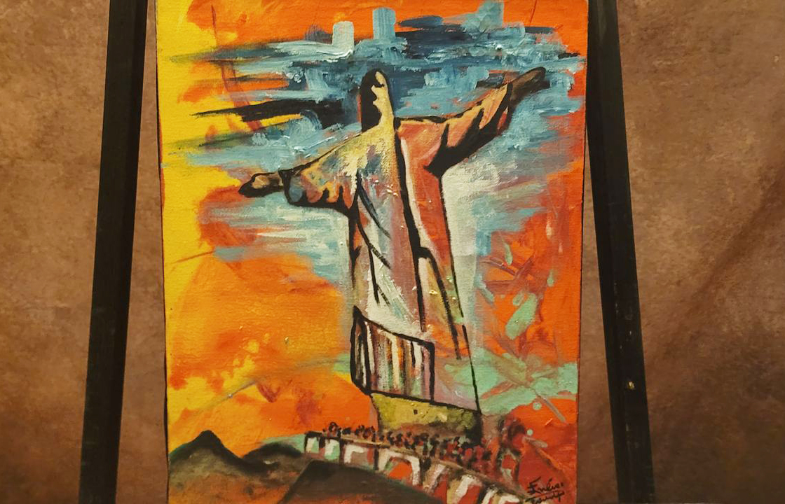 Cristo Redentor — obra original de Enéas Lourenço