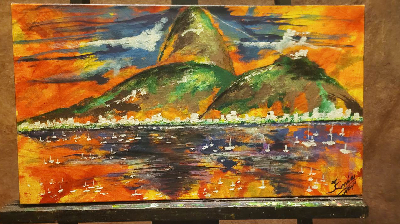 Pão de Açúcar Quente — obra original de Enéas Lourenço