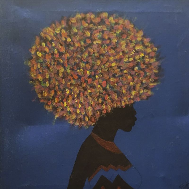 Menina do Black — obra original de Enéas Lourenço